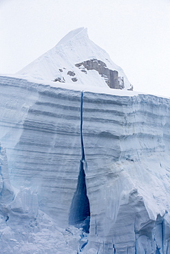 Retreating glaciers in Wilhelmina Bay off Graham Land on the Antarctic Peninsular, which is one of the fastest warming places on the planet.