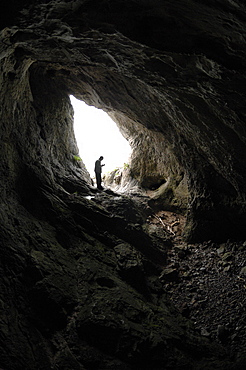 Paviland Cave, Gower, West Glamorgan, Wales, UK, Europe