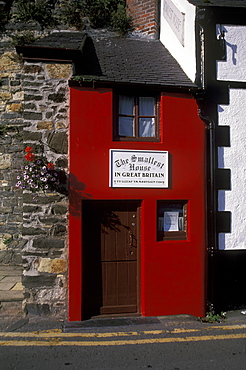 Smallest house in Wales, Conwy, Gwynedd, Wales