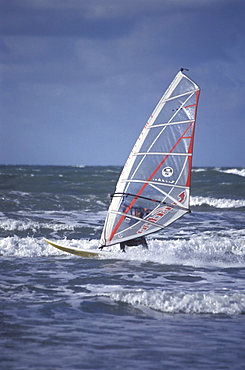 Windsurfing, Broad Haven, Pembrokeshire     (rr)