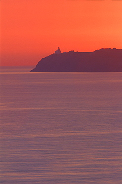 Skokholm Island at sunset, Pembrokeshire     (rr)