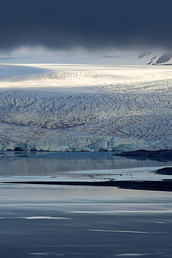 Nordenskioldbreen, Billefjorden, Spitsbergen, Svalbard, Norway, Scandinavia, Europe