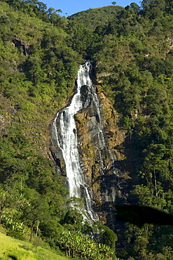 Waterfall near Visconde do Rio Branco, Minas Gerais, Brazil, South America