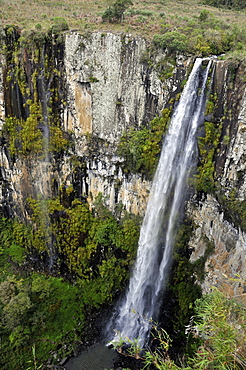 Cachoeira do Avencal waterfall, Sao Joaquim, Santa Catarina, Brazil, South America