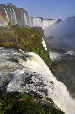 Iguassu Falls, Iguacu National Park, UNESCO World Heritage Site, Parana, Brazil, South America