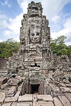 The Bayon, Angkor Thom, Angkor, UNESCO World Heritage Site, Siem Reap, Cambodia, Indochina, Southeast Asia, Asia 