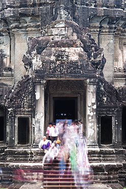 Temple Complex of Angkor Wat, Angkor, UNESCO World Heritage Site, Siem Reap, Cambodia, Indochina, Southeast Asia, Asia