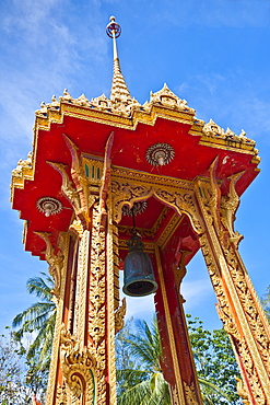 Karon Beach, Buddhist Temple, Phuket Island, Phuket, Thailand, Southeast Asia, Asia