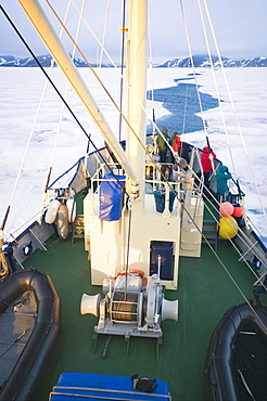 The Stockholme, Ship. Longyearbyen, Svalbard, Norway