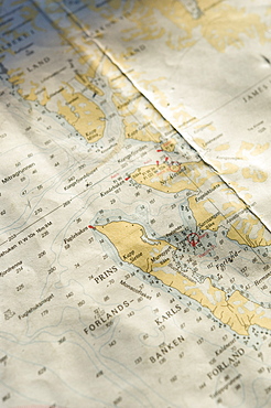 Maps. Svalbard archipelago . Longyearbyne, Svalbard, Norway