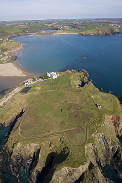 Burgh Island and Bigbury on Sea. Devon UK