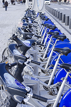 Bicycle hire in Marseille, Provence, France, Europe