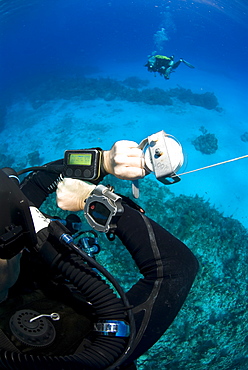 Technical Divers using Trimix, Rebreathers and technical diving equipment, Divetech, Grand Cayman, Cayman Islands, Caribbean