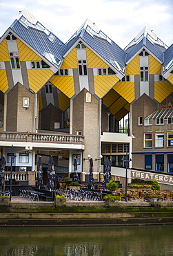 Cubic Houses (Kubuswoningen) designed by Piet Blom, Rotterdam, South Holland, The Netherlands, (Holland), Europe