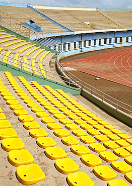 Amahoro Stadium is a multi-purpose stadium in Kigali City, Rwanda. It is currently used mostly for football matches. Kigali, Rwanda, East Africa