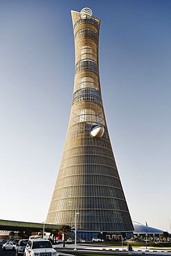 The Aspire Tower (Torch Hotel), currently the tallest structure in Doha, Doha, Qatar, Middle East