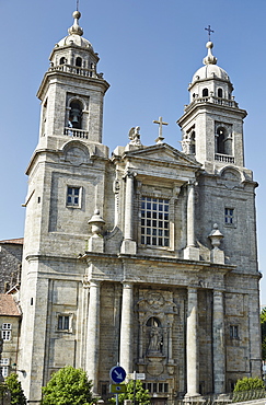 Church of San Francisco, Old Town, UNESCO World Heritage Site, Santiago de Compostela, Galicia, Spain, Europe