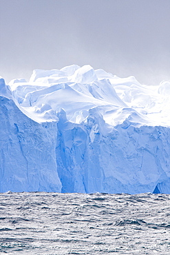 Iceberg detail in and around Crystal Sound near the Antarctic Circle on the Antarctic Peninsula