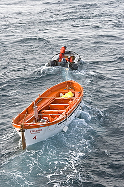 Images of the rescue of 154 people from the sinking expedition ship Explorer in Antarctica