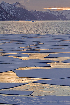 Views of Bourgeois Fjord, Pourquoi Pas Island and Blaiklock Island and the west coast of Graham Land