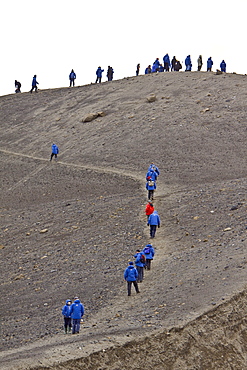 Views of Deception Island, an island in the South Shetland Islands off the Antarctic Peninsula