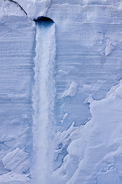 Views of Austfonna, an ice cap located on Nordaustlandet in the Svalbard archipelago, Norway