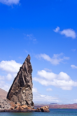 Pinnacle on Bartolome Island Archipeligo, Ecuador. Pacific Ocean.