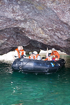 Guests from the Lindblad Expedition ship National Geographic Sea Lion doing various things in and around the Baja Peninsula