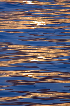 Sunrise or sunset at sea in the Atlantic Ocean from onboard the National Geographic Endeavour crossing the Atlantic Ocean from Lisbon, Portugal to Salvador, Brazil.