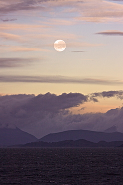 Views of the Beagle Channel, South America