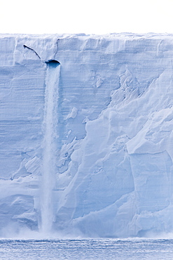 Views of Austfonna, an ice cap located on Nordaustlandet in the Svalbard archipelago in Norway