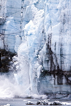 Margorie Glacier in Glacier Bay National Park, Southeast Alaska, USA, Pacific Ocean. 