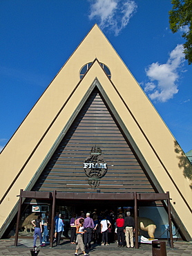 Scenic views of the Fram Museum, Oslo, Norway