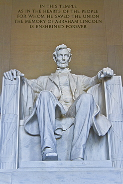 Views of the Lincoln Memorial, Washington, D.C., USA