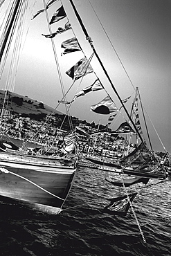 Yachts. Classic Boats, Sailing River Dart, Dartmouth, Devon.