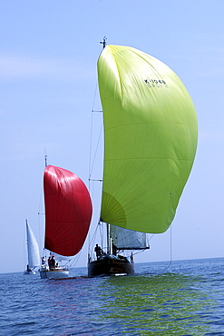 Yachts. Classic Boats, Sailing River Dart, Dartmouth, Devon.