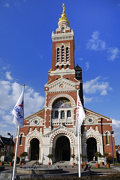 Basilica of Notre Dame de Brebieres, Albert, Somme, France, Europe